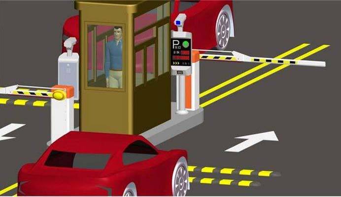 智慧車牌識別停車場智在哪？